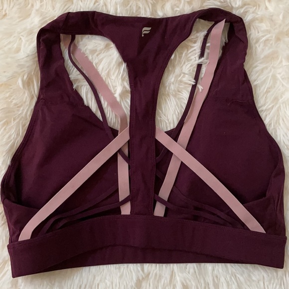 Fabletics Criss Cross Razorback Sports Bra - Picture 2 of 5